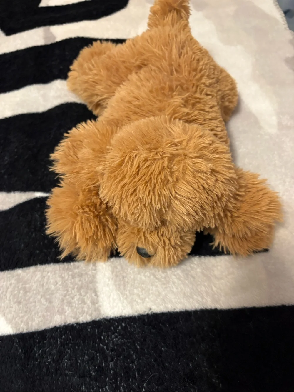 FAO Schwarz Plush Brown Floppy Dog Toy